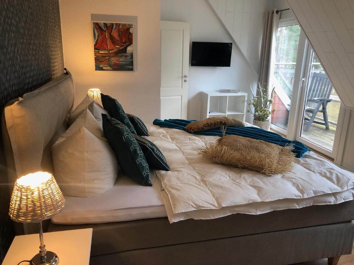 Romantisches Ferienhaus Boddenblick Mit Sauna Pruchten المظهر الخارجي الصورة