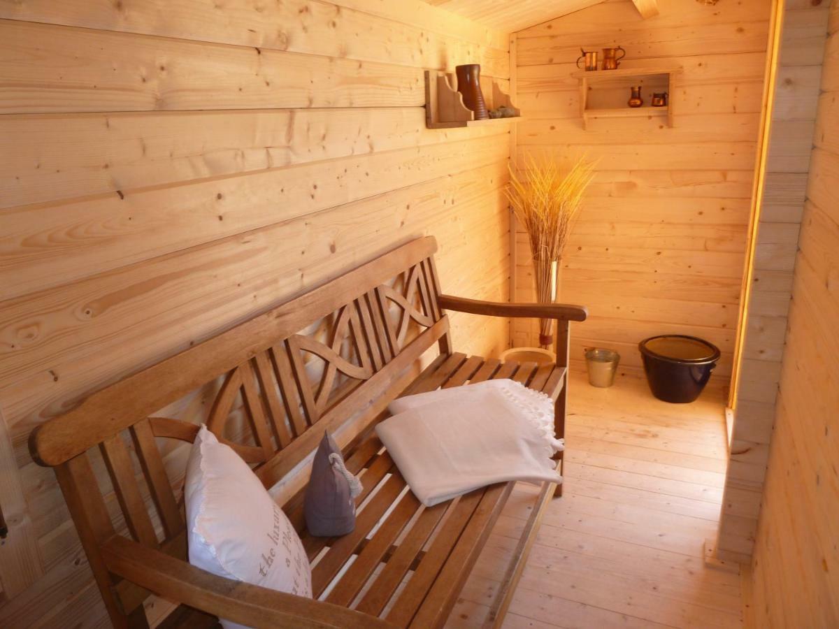 Romantisches Ferienhaus Boddenblick Mit Sauna Pruchten المظهر الخارجي الصورة